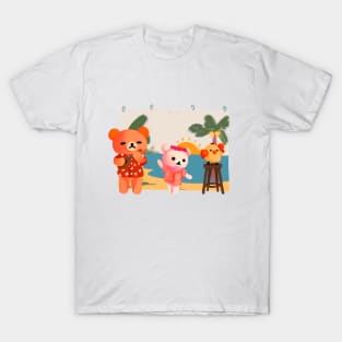 Rilakkuma Hawaii T-Shirt